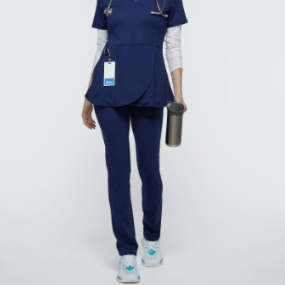 Jaanuu // Women's High-Waist Yoga Pant/ scrubs bottoms